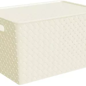 Корзина Береста 35*24,5*20,5 с крышкой 14 л